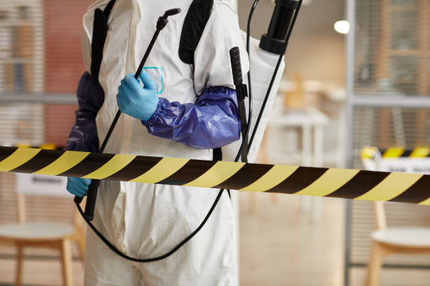 Professional Blood Cleanup technician working in Alameda, CA